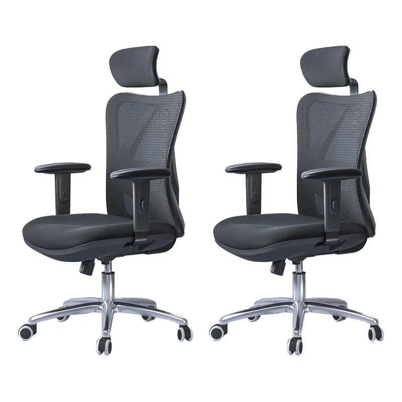 Modern Swivel Chair Adjustable Seat Height Office Chair with Wheels