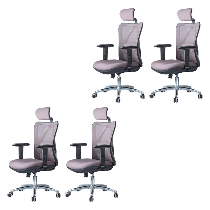 Modern Swivel Chair Adjustable Seat Height Office Chair with Wheels