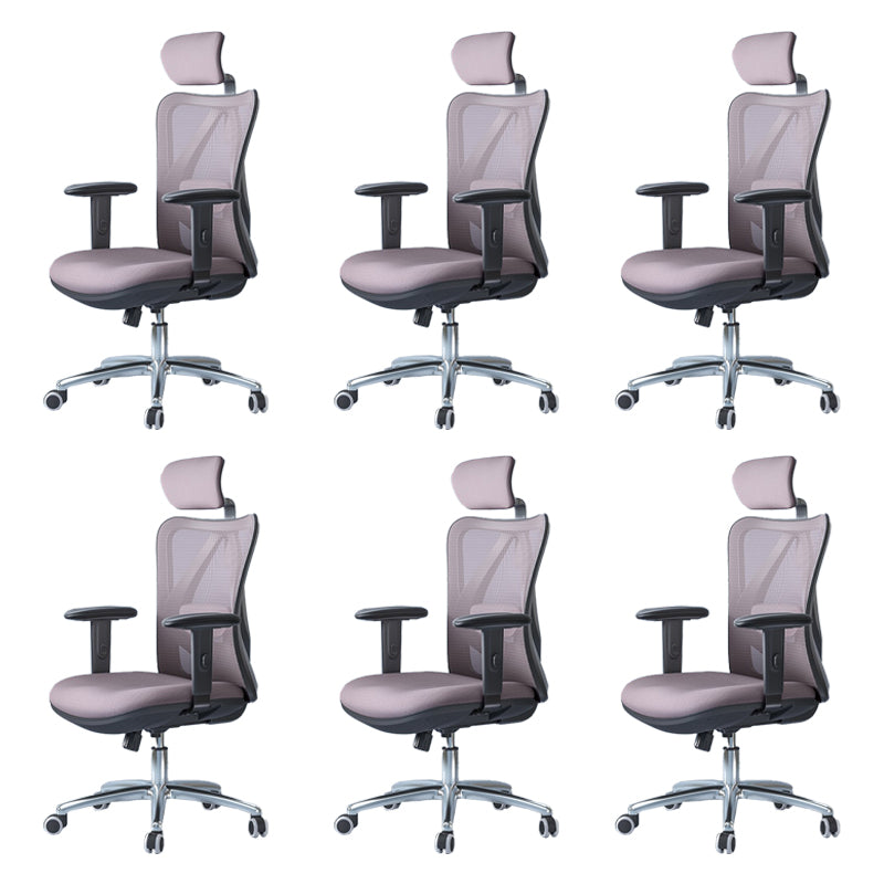 Modern Swivel Chair Adjustable Seat Height Office Chair with Wheels