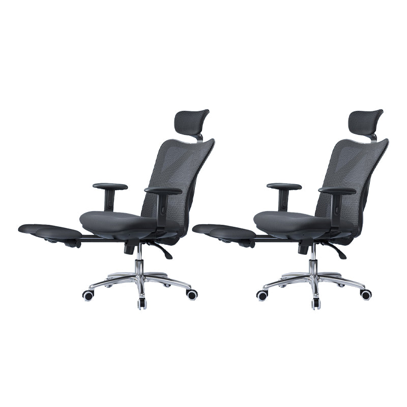 Modern Swivel Chair Adjustable Seat Height Office Chair with Wheels