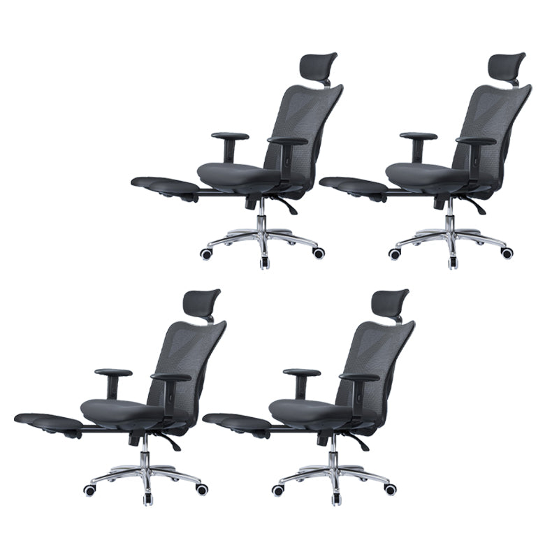 Modern Swivel Chair Adjustable Seat Height Office Chair with Wheels