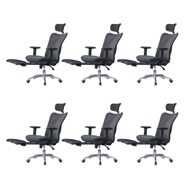 Modern Swivel Chair Adjustable Seat Height Office Chair with Wheels