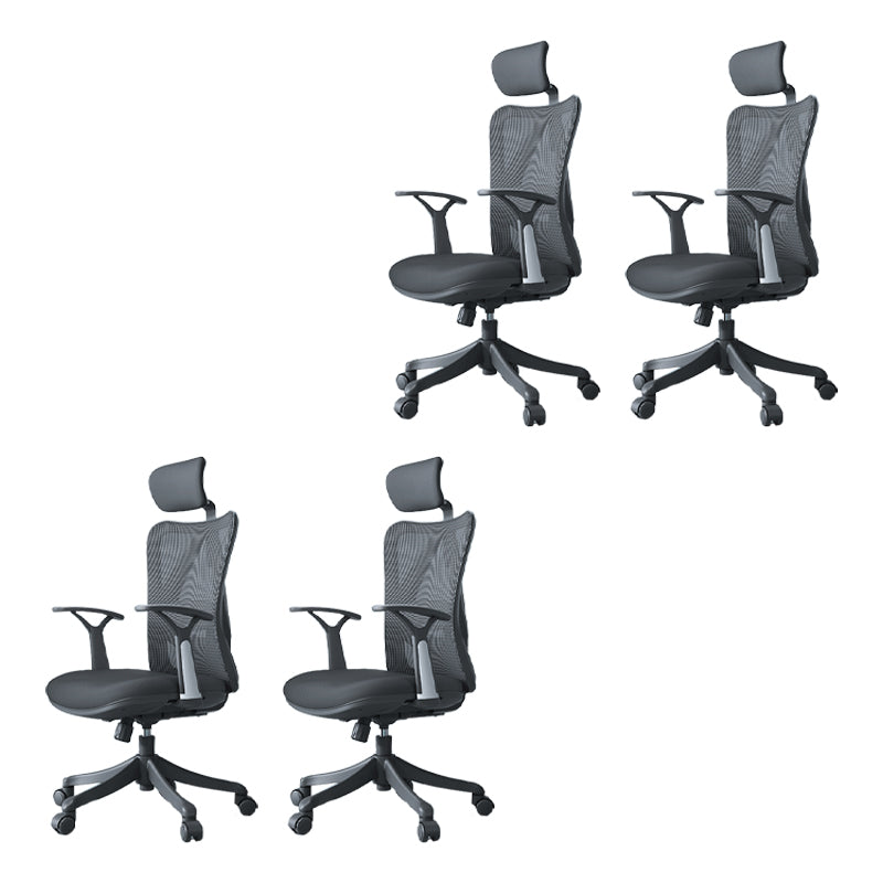 Modern Swivel Chair Adjustable Seat Height Office Chair with Wheels