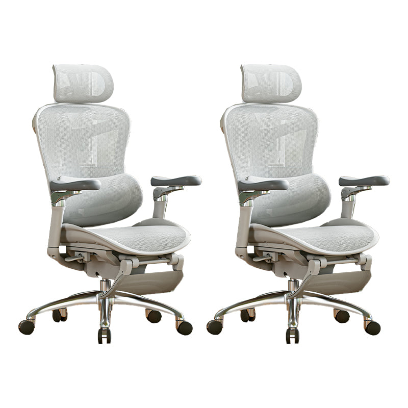 Modern Swivel Chair Removable Arms Adjustable Seat Height Office Chair with Wheels