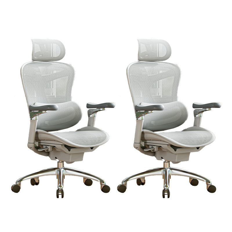 Modern Swivel Chair Removable Arms Adjustable Seat Height Office Chair with Wheels