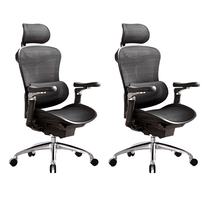 Modern Swivel Chair Removable Arms Adjustable Seat Height Office Chair with Wheels