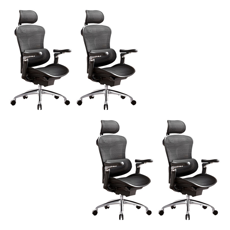 Modern Swivel Chair Removable Arms Adjustable Seat Height Office Chair with Wheels