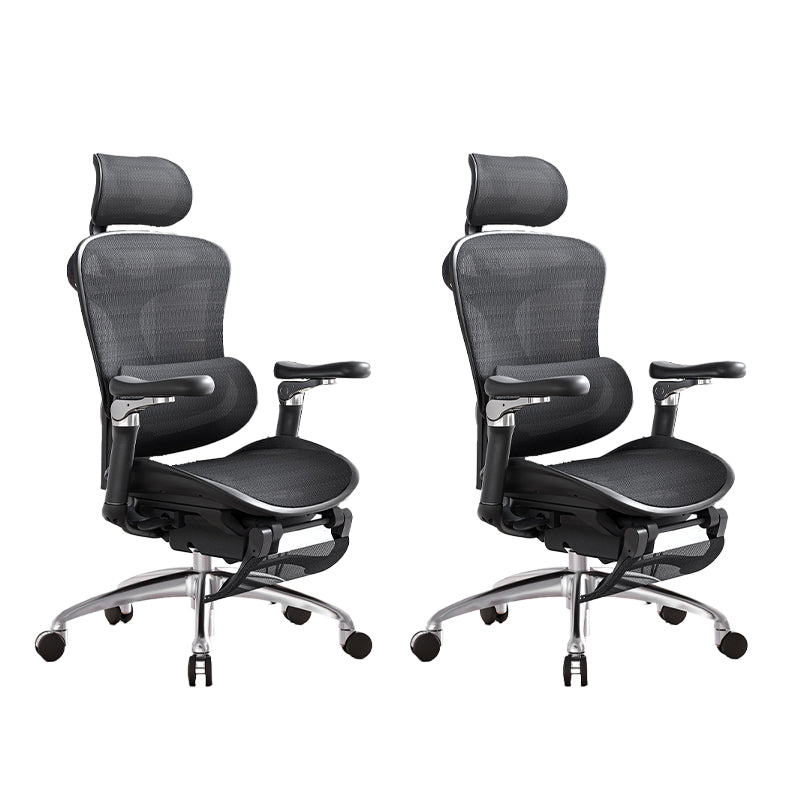 Modern Swivel Chair Removable Arms Adjustable Seat Height Office Chair with Wheels