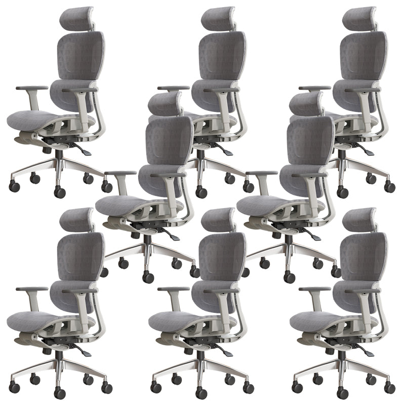 Modern Ergonomic Office Chair Adjustable Seat Height Desk Chair with Wheels