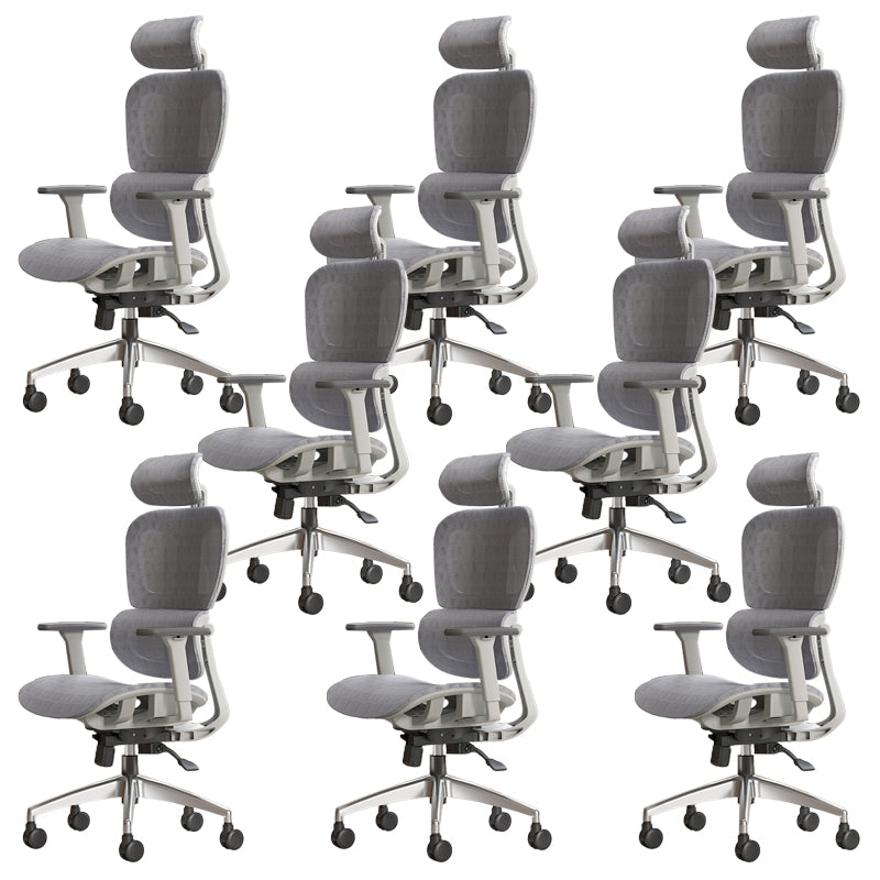 Modern Ergonomic Office Chair Adjustable Seat Height Desk Chair with Wheels