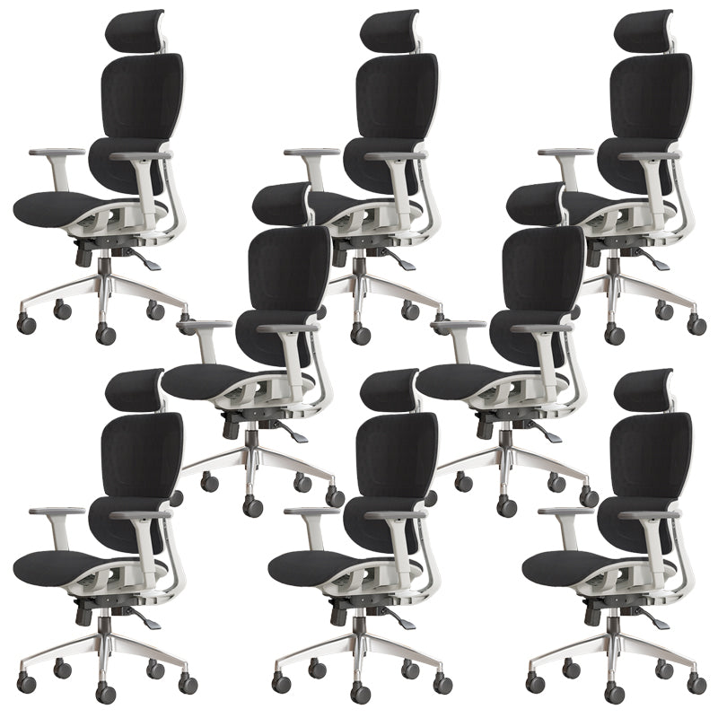 Modern Ergonomic Office Chair Adjustable Seat Height Desk Chair with Wheels