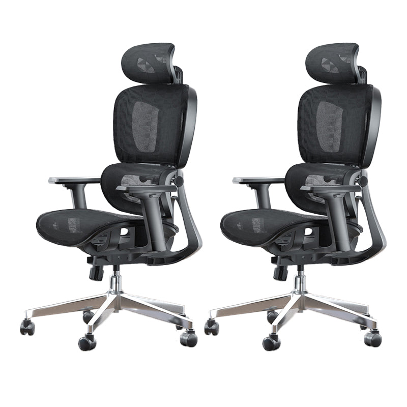 Modern Ergonomic Office Chair Adjustable Seat Height Desk Chair with Wheels