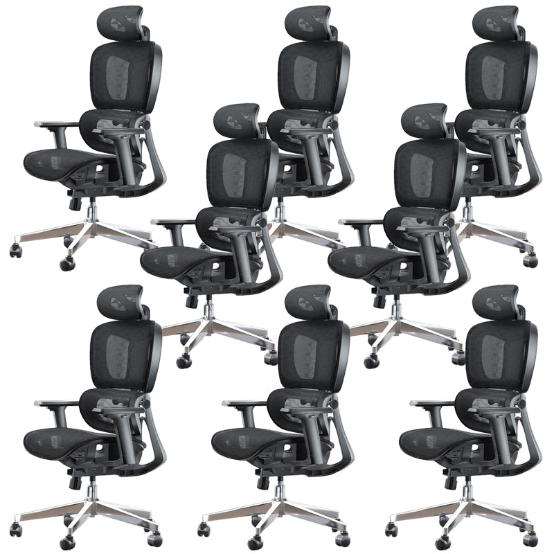 Modern Ergonomic Office Chair Adjustable Seat Height Desk Chair with Wheels