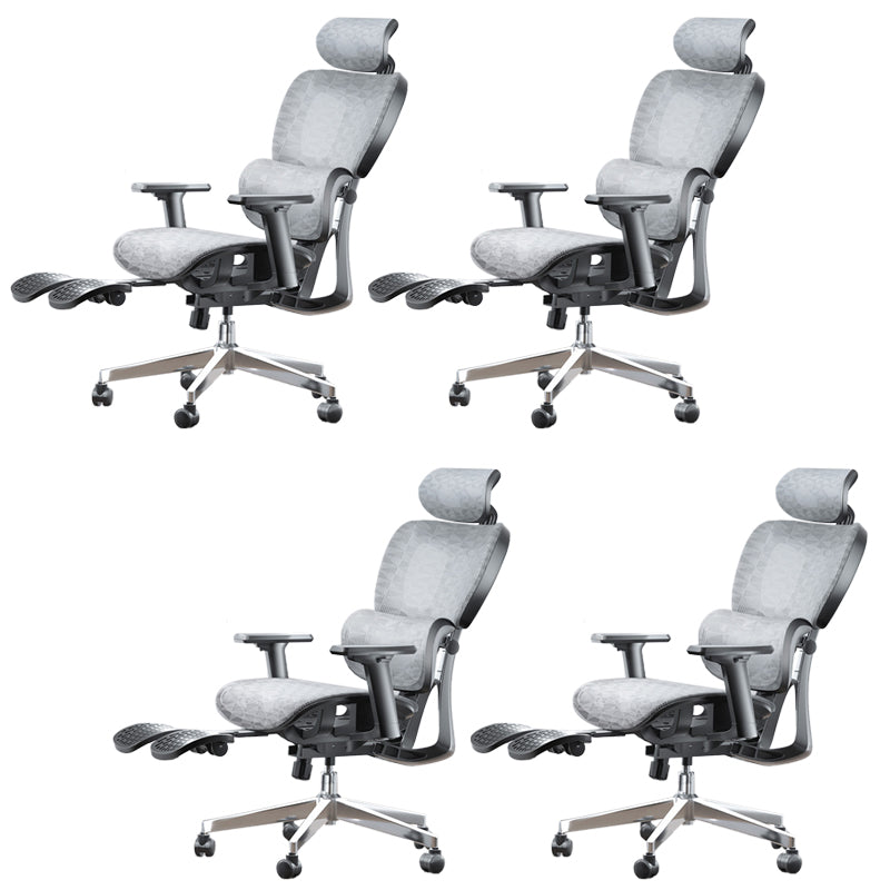 Modern Ergonomic Office Chair Adjustable Seat Height Desk Chair with Wheels