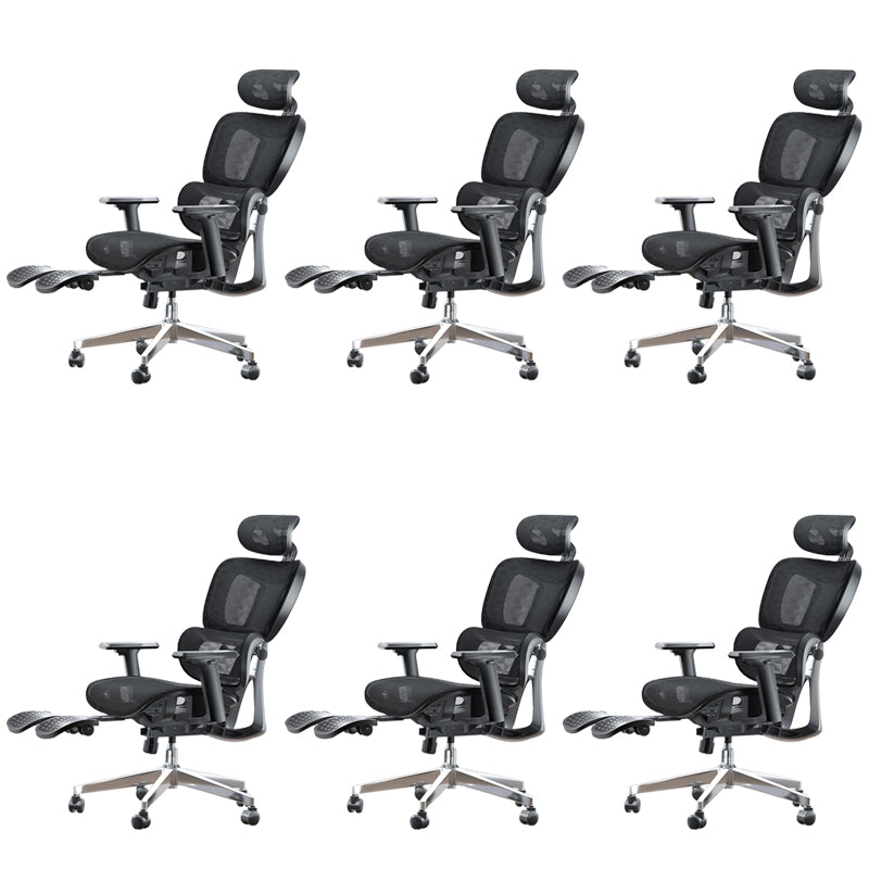 Modern Ergonomic Office Chair Adjustable Seat Height Desk Chair with Wheels