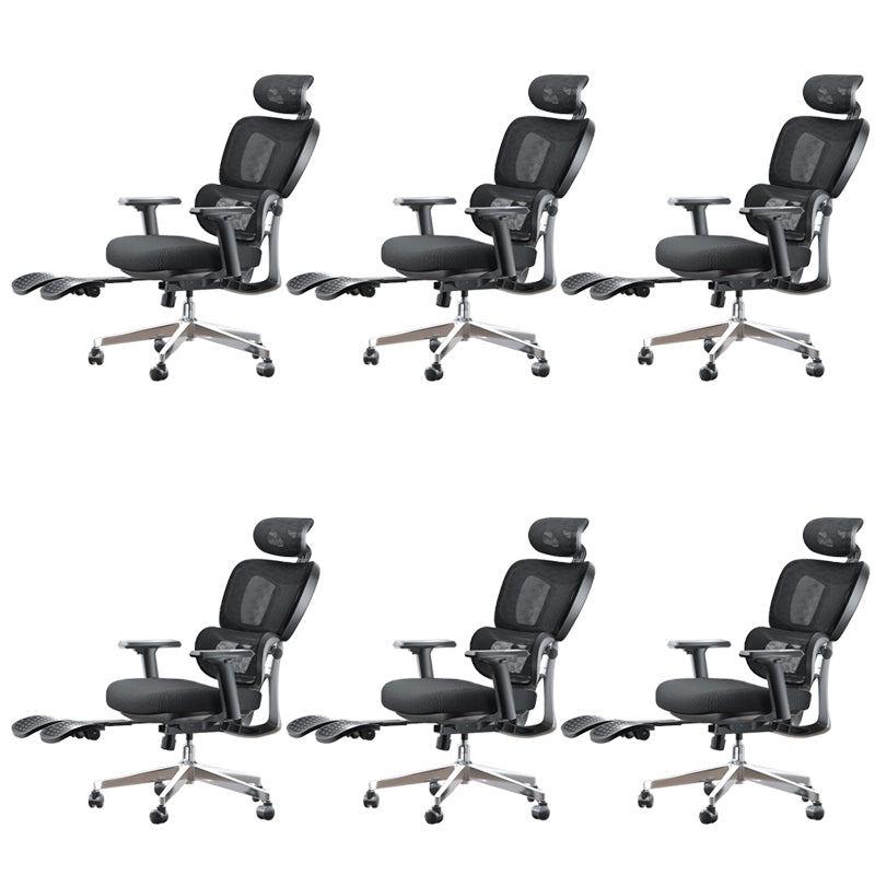 Modern Ergonomic Office Chair Adjustable Seat Height Desk Chair with Wheels