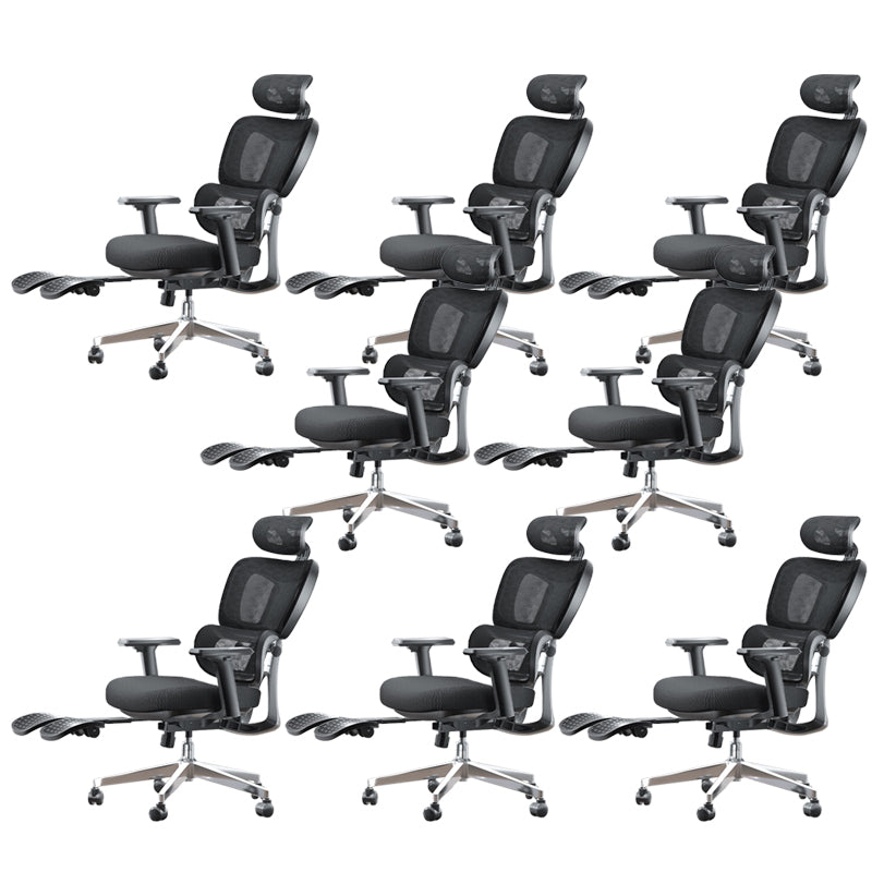 Modern Ergonomic Office Chair Adjustable Seat Height Desk Chair with Wheels