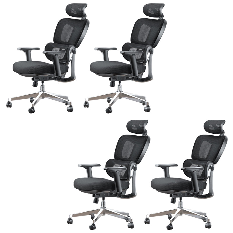 Modern Ergonomic Office Chair Adjustable Seat Height Desk Chair with Wheels