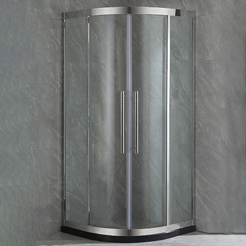 Stainless Steel Shower Stall Clear Tempered Glass Shower Stall