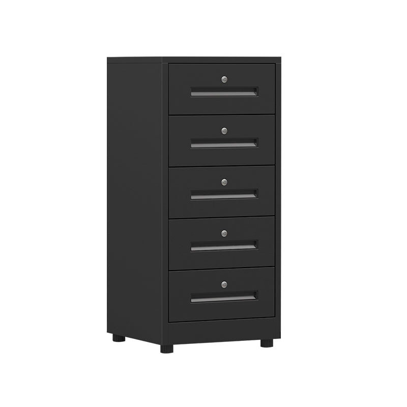 Traditional Cabinet Steel Locking Drawers Vertical File Cabinet with Castors