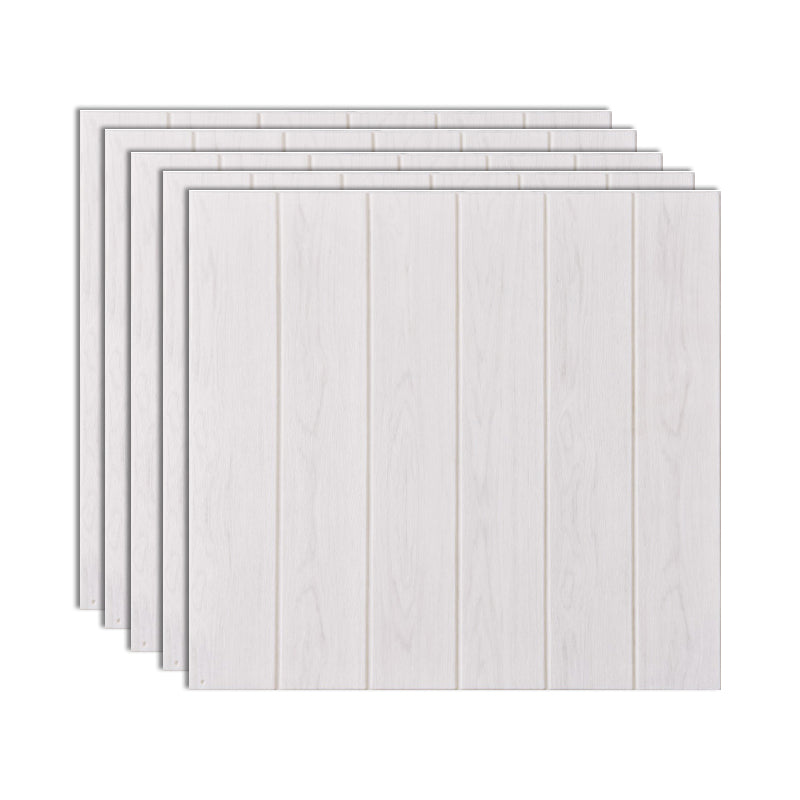 Plastic Wall Paneling Peel and Stick Waterproof Wood Planks Paneling