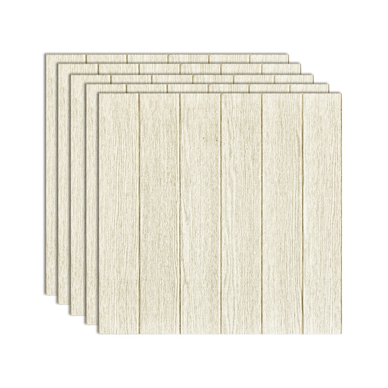 Plastic Wall Paneling Peel and Stick Waterproof Wood Planks Paneling