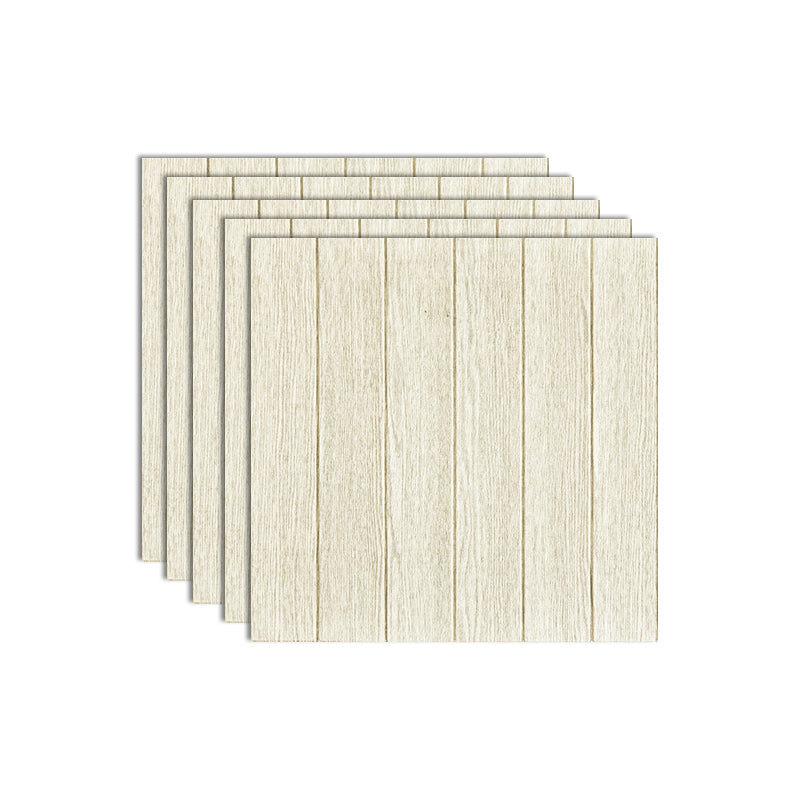 Plastic Wall Paneling Peel and Stick Waterproof Wood Planks Paneling