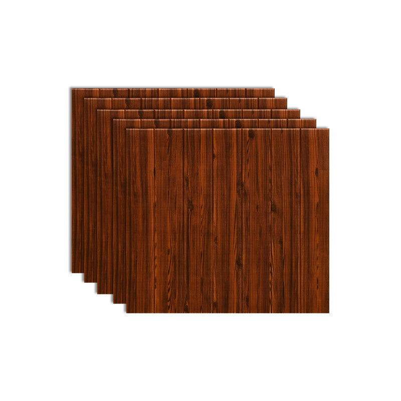 Plastic Wall Paneling Peel and Stick Waterproof Wood Planks Paneling