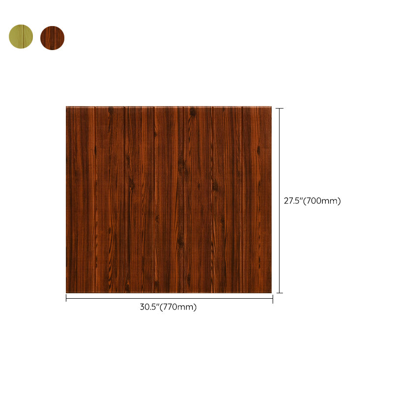 Plastic Wall Paneling Peel and Stick Waterproof Wood Planks Paneling