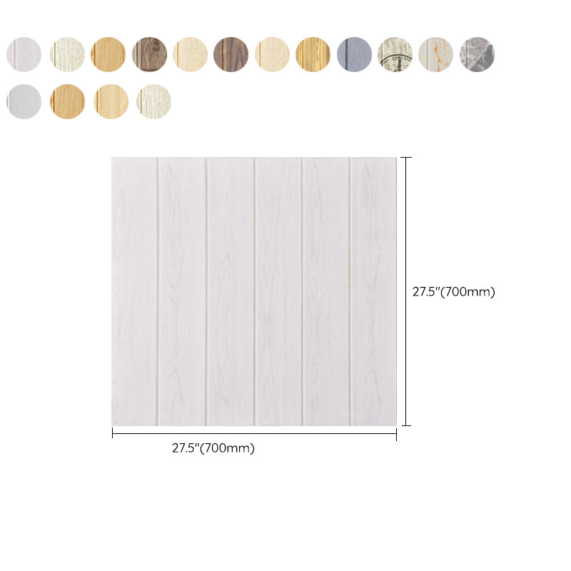 Plastic Wall Paneling Peel and Stick Waterproof Wood Planks Paneling