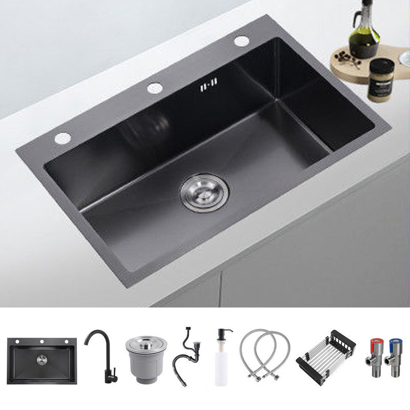 Contemporary Style Kitchen Sink Soundproof Detail Kitchen Sink