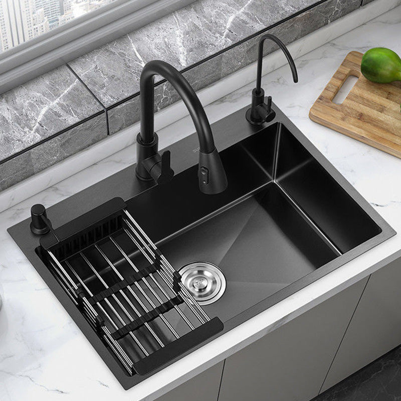 Contemporary Style Kitchen Sink Soundproof Detail Kitchen Sink