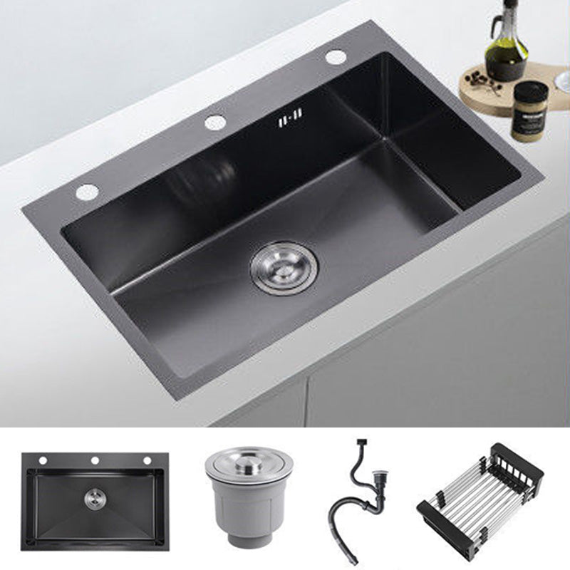 Contemporary Style Kitchen Sink Soundproof Detail Kitchen Sink