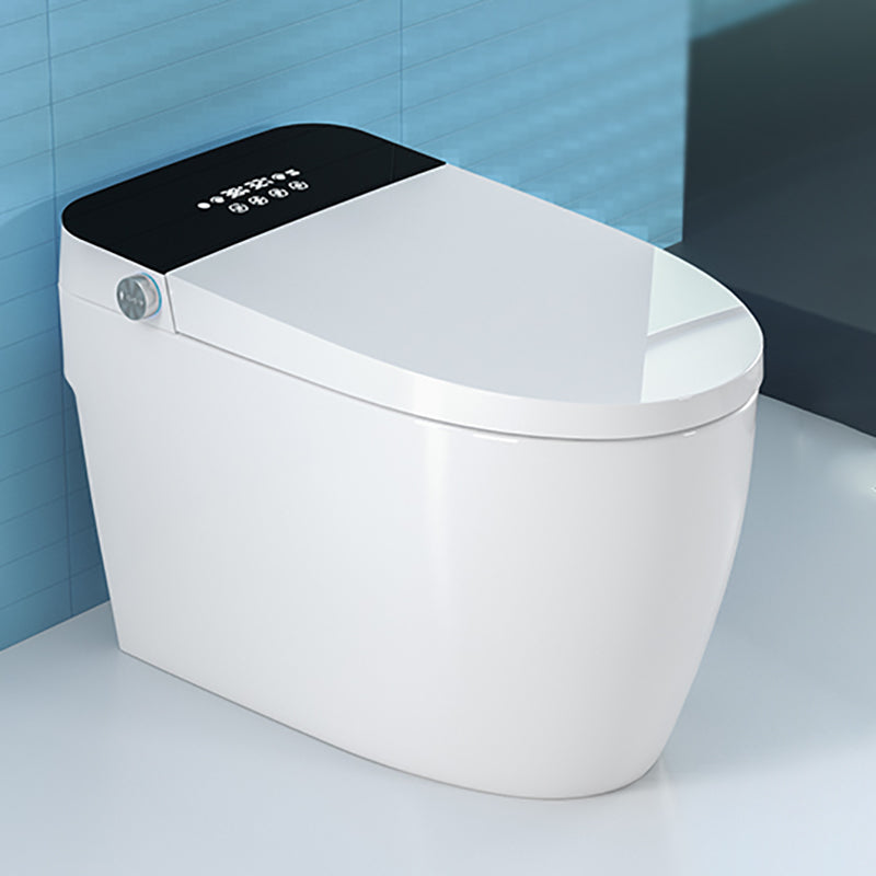 Vitreous China Bidets Elongated All-in-One Bidet with Heated Seat