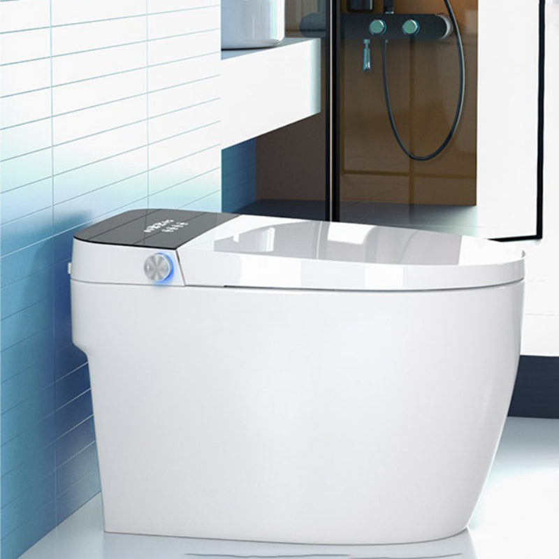 Vitreous China Bidets Elongated All-in-One Bidet with Heated Seat