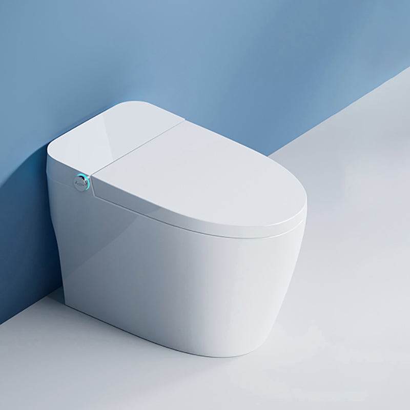 Elongated Smart Bidet with Tank All-In-One Ceramic Bidet with Heated Seat