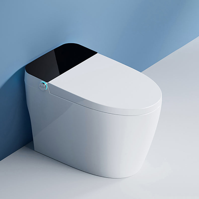 Elongated Smart Bidet with Tank All-In-One Ceramic Bidet with Heated Seat