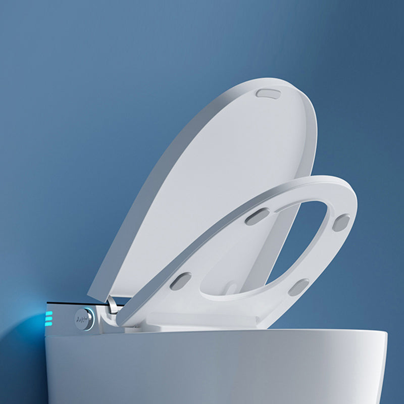 Elongated Smart Bidet with Tank All-In-One Ceramic Bidet with Heated Seat