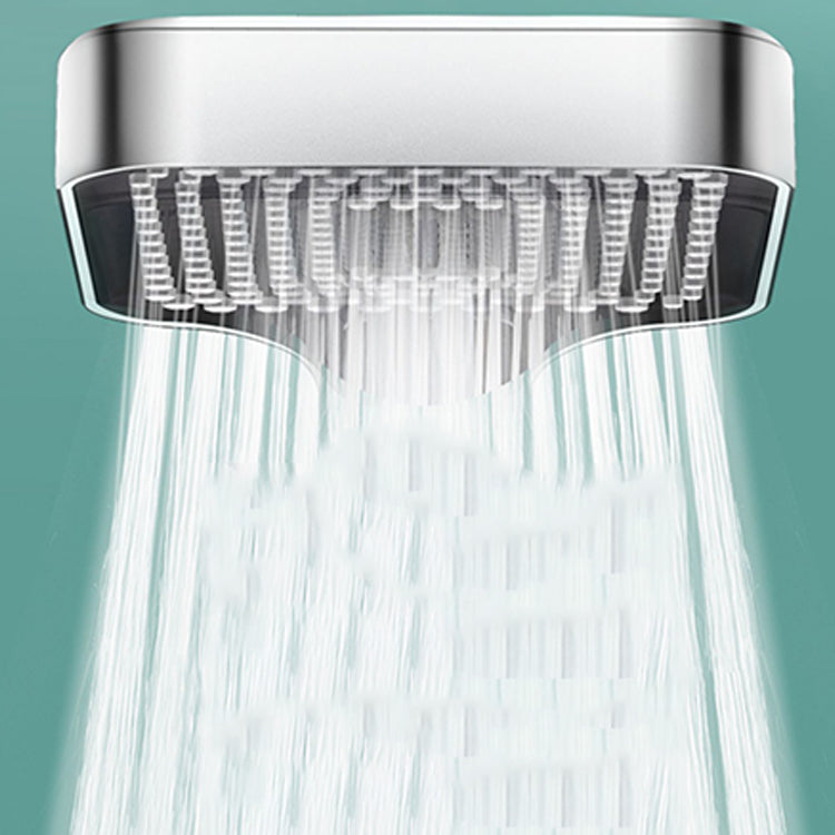 Contemporary Rain Fall Hand Shower Adjustable Spray Pattern Showerhead