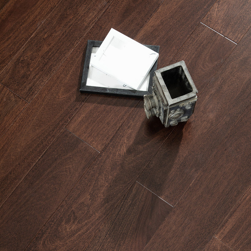 Contemporary Hardwood Deck Tiles Rectangle Solid Hardwood Flooring