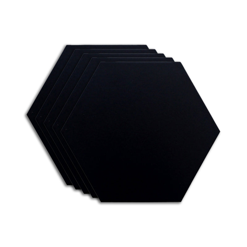 Contemporary Style Waterproof Floor Tile Straight Edge Hexagon Floor Tile