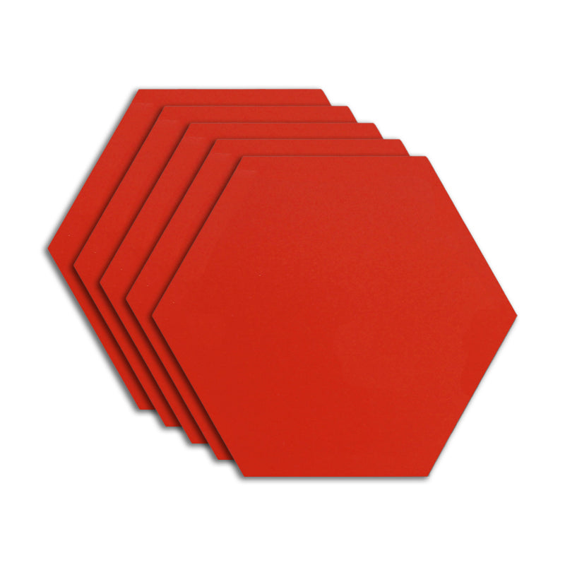 Contemporary Style Waterproof Floor Tile Straight Edge Hexagon Floor Tile