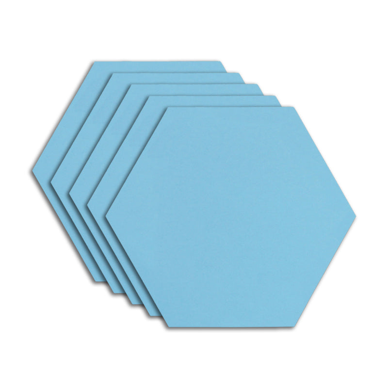 Contemporary Style Waterproof Floor Tile Straight Edge Hexagon Floor Tile