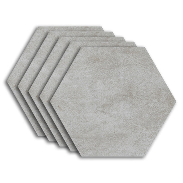 Modern Style Waterproof Floor Tile Straight Edge Hexagon Floor Tile