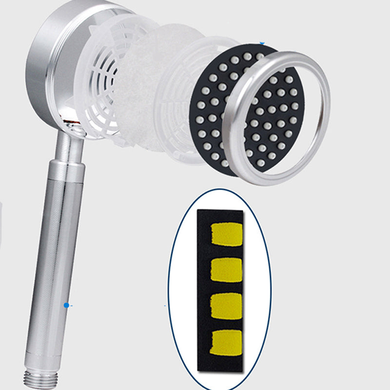 Modern Aluminium Hand Shower Water Efficient Wall-Mount Hand Shower