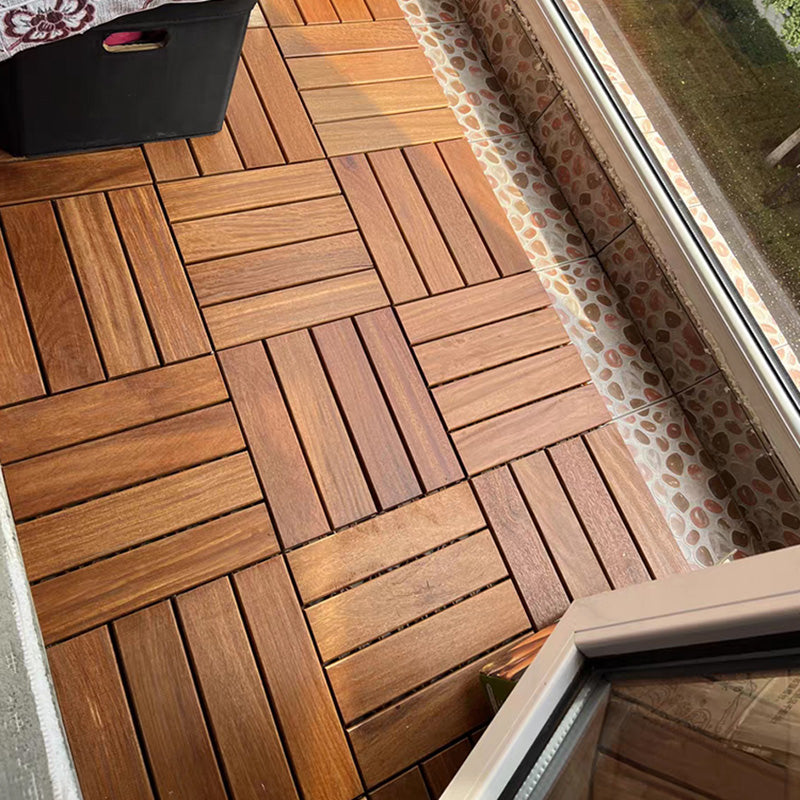 Tradition Hardwood Flooring Solid Wood Square Hardwood Deck Tiles