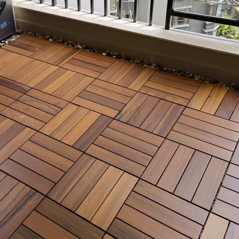 Tradition Hardwood Flooring Solid Wood Square Hardwood Deck Tiles