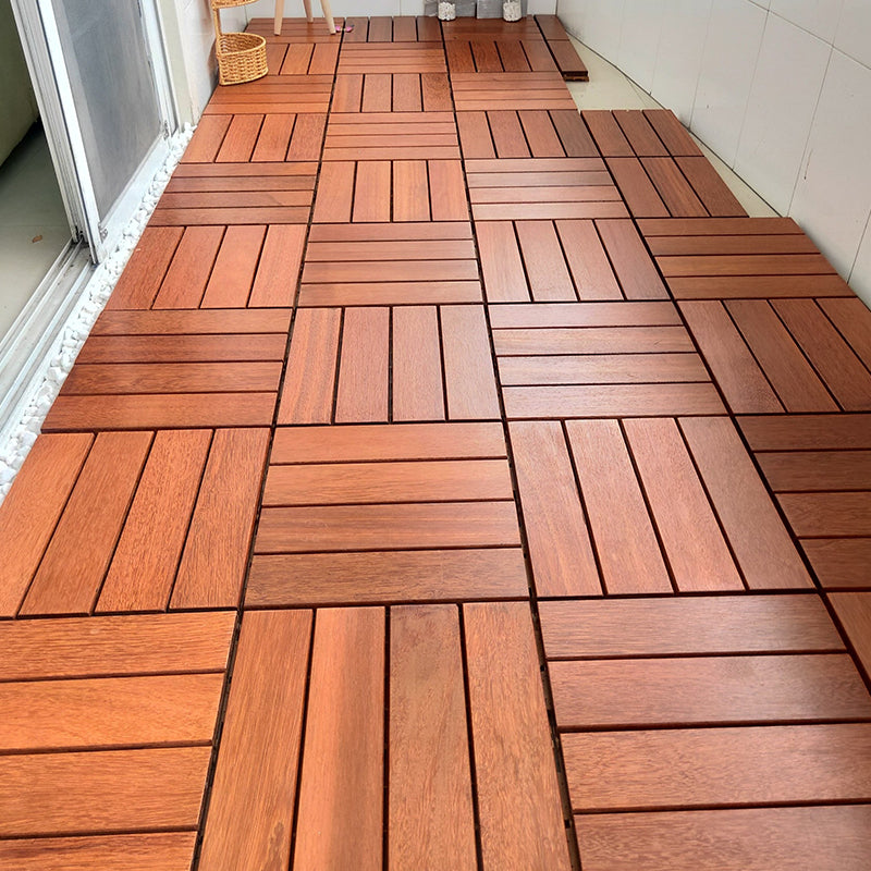 Tradition Hardwood Flooring Solid Wood Square Hardwood Deck Tiles