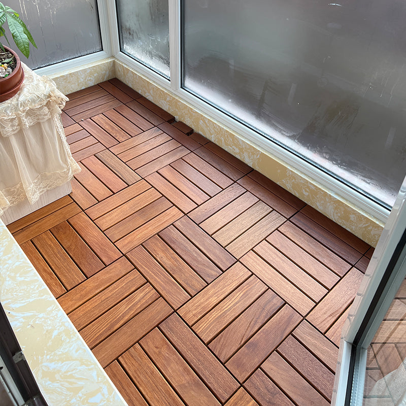 Tradition Hardwood Flooring Solid Wood Square Hardwood Deck Tiles