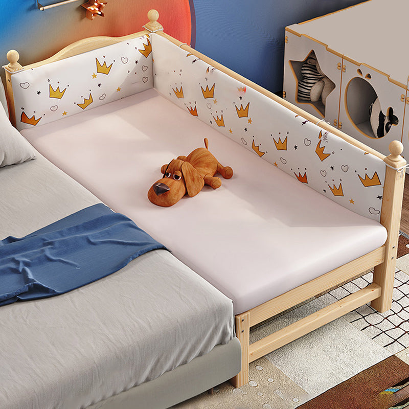 Scandinavian Kids Bed No Theme Gender Neutral Kids Bed with Mattress